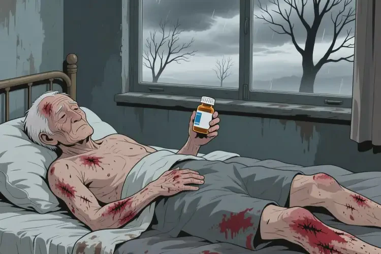 老人全身長濕疹能靠自己自愈嗎(圖2)