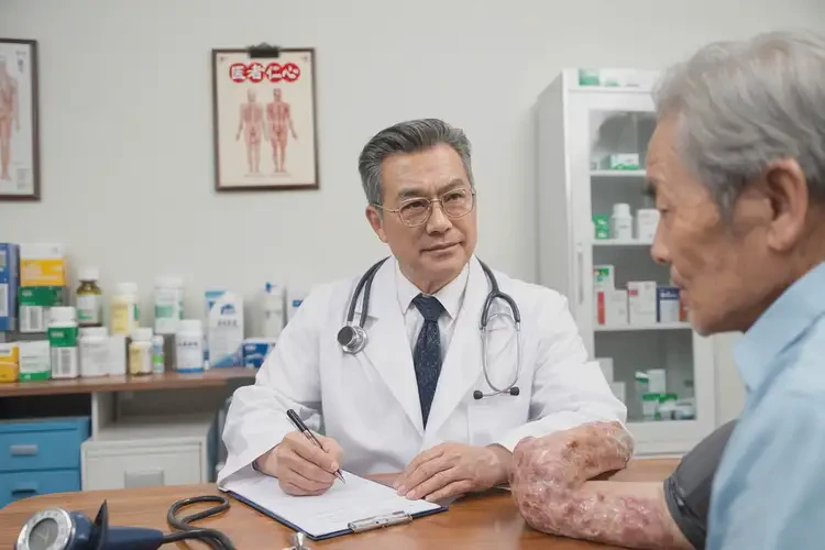 老年人手臂上容易長(zhǎng)濕疹能徹底自愈嗎(圖2)