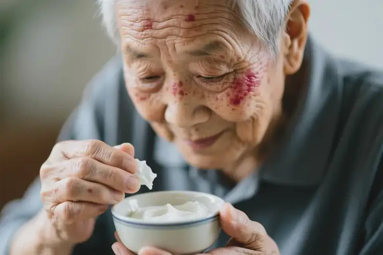 高龄老人面部出湿疹能彻底自愈吗(图2)