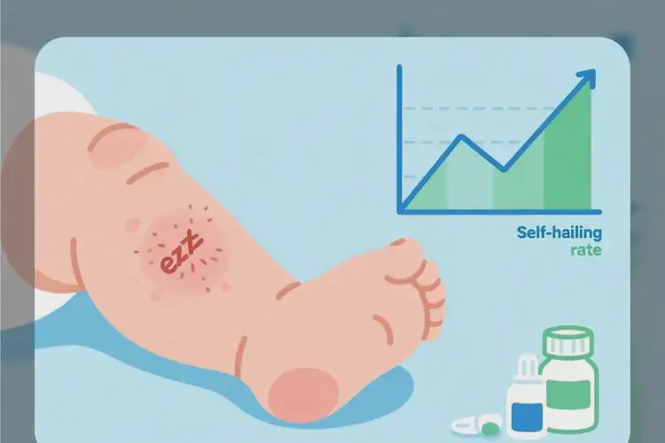 嬰幼兒小腿上容易起濕疹能徹底自愈嗎(圖4)