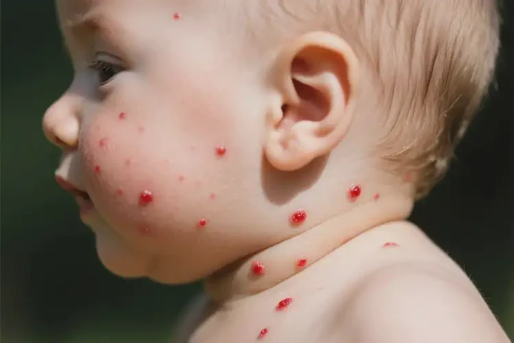 小兒脖子出現(xiàn)濕疹不管它會自己自愈嗎(圖1)