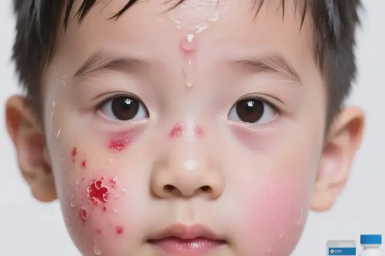 小孩臉上長濕疹可不可以徹底自愈(圖3)