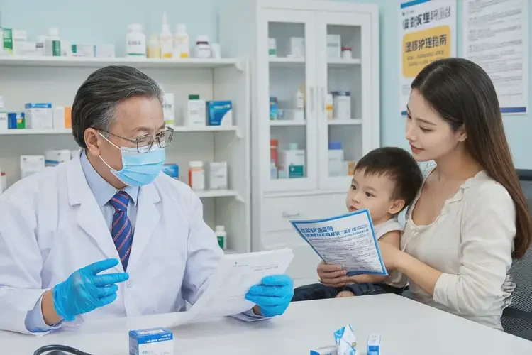 孩子大腿上经常长湿疹不管它会自己好吗(图1)