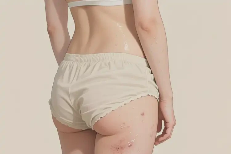 女生屁股出濕疹不管它會(huì)自己自愈嗎(圖1)
