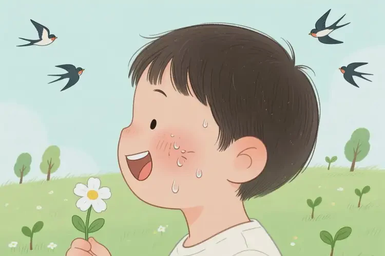 孩子臉上有濕疹可不可以徹底自愈(圖2)