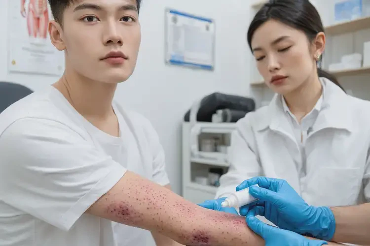 青年人四肢容易長(zhǎng)濕疹不管它會(huì)自己好嗎(圖3)