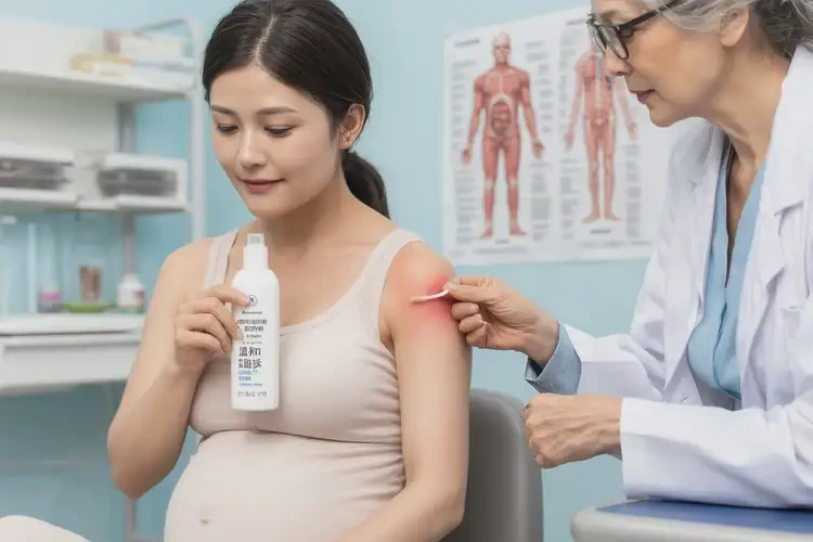 哺乳期媽媽脖子起濕疹不管它會自己好嗎(圖4)