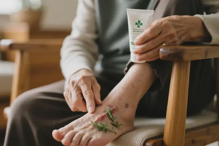 老年人腳上容易長(zhǎng)濕疹可不可以徹底自愈(圖2)