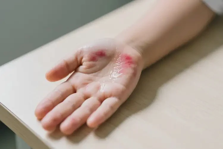 孩子手上出現(xiàn)濕疹可以徹底自愈嗎(圖3)