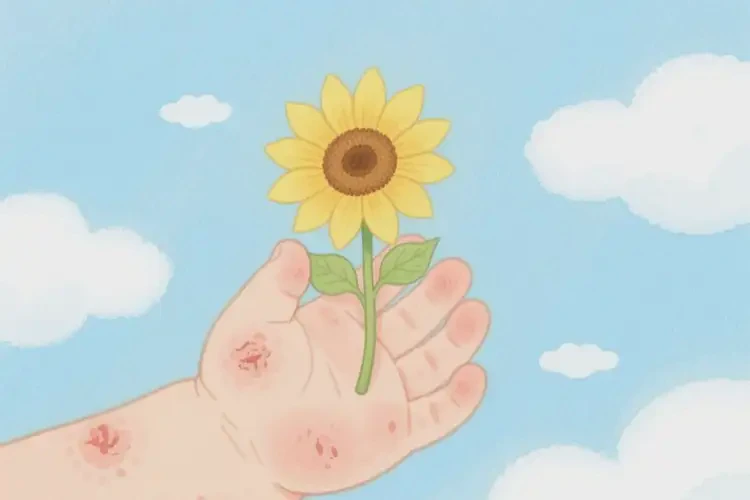 小兒身上經常起濕疹可以徹底自愈嗎(圖3)