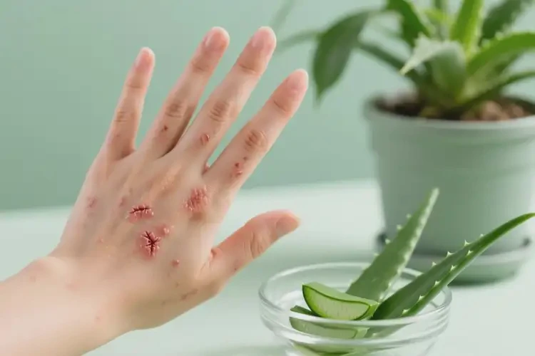 女生手上長(zhǎng)濕疹能徹底自愈嗎(圖1)