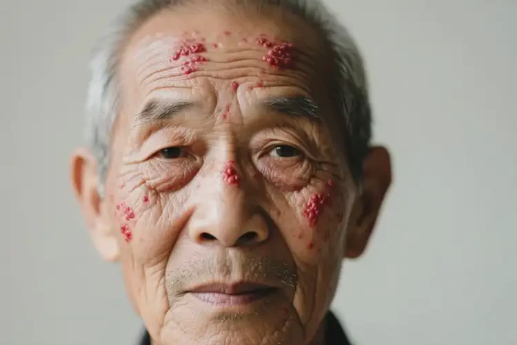老年人臉上容易起濕疹能靠自己自愈嗎(圖2)