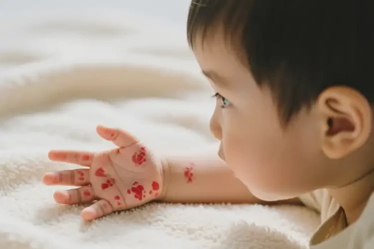 孩子手上出濕疹不管它會自己好嗎(圖4)