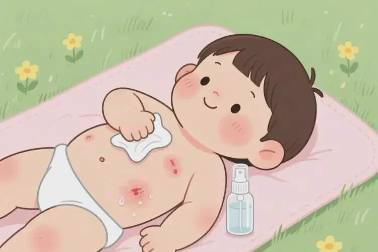 兒童肚子經(jīng)常長濕疹能徹底自愈嗎(圖3)