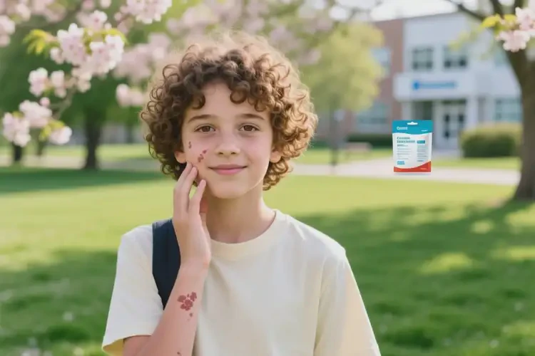 中學(xué)生臉上經(jīng)常長(zhǎng)濕疹能夠徹底治愈嗎(圖3)