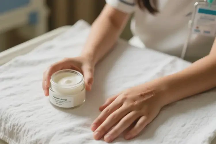 女生手上偶尔长湿疹可以彻底自愈吗(图1)