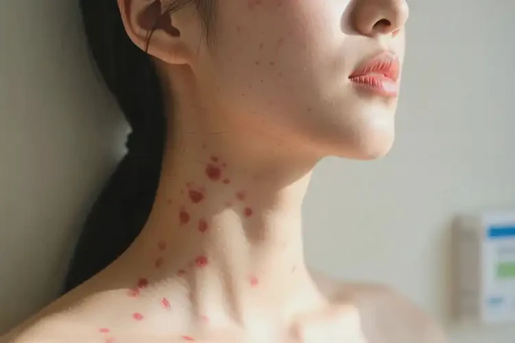 女生脖子上出湿疹可以彻底自愈吗(图2)