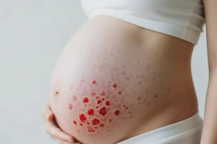 孕妇肚子上经常长湿疹可不可以彻底自愈(图1)