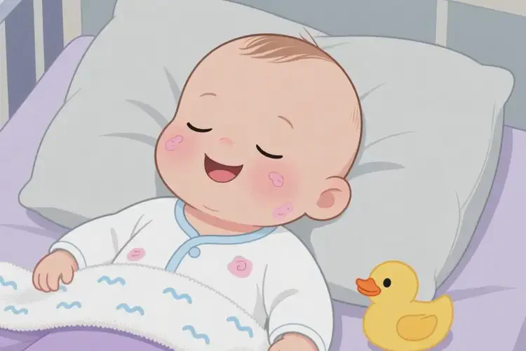 少兒脖子起濕疹不管它會(huì)自己痊愈嗎(圖1)