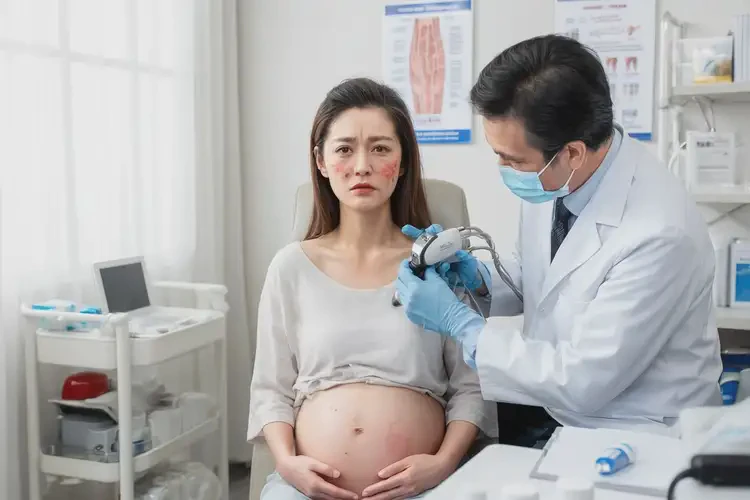 孕婦面部經(jīng)常起濕疹不管它會(huì)自己痊愈嗎(圖2)