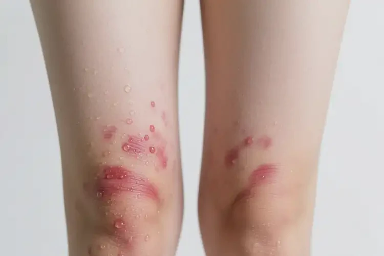 女生大腿上經常長濕疹能徹底自愈嗎(圖3)