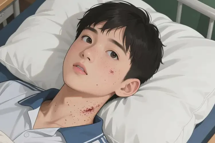 中学生脖子偶尔起湿疹不管它会自己好吗(图2)