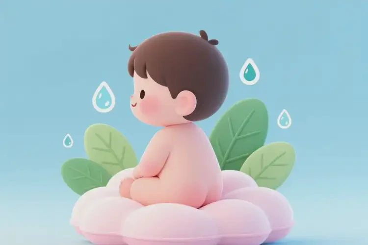 小孩屁股起濕疹能夠徹底治愈嗎(圖4)