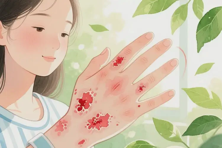 女生四肢偶尔长湿疹可不可以彻底自愈(图4)