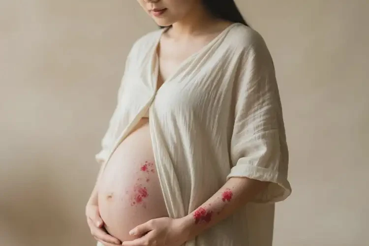孕婦全身長(zhǎng)濕疹能徹底自愈嗎(圖4)