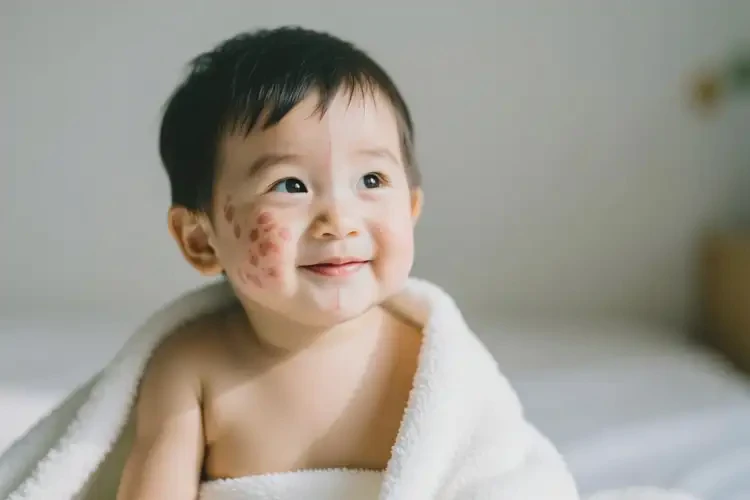 儿童面部容易长湿疹不管它会自己痊愈吗(图3)