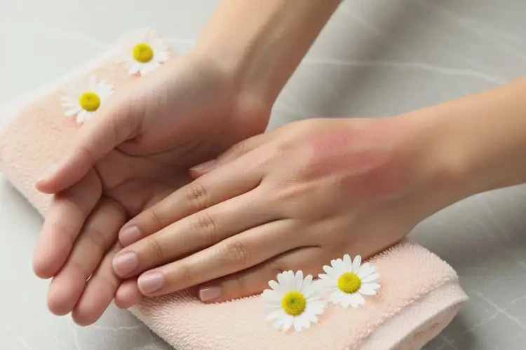 女生手上長(zhǎng)濕疹能徹底自愈嗎(圖2)