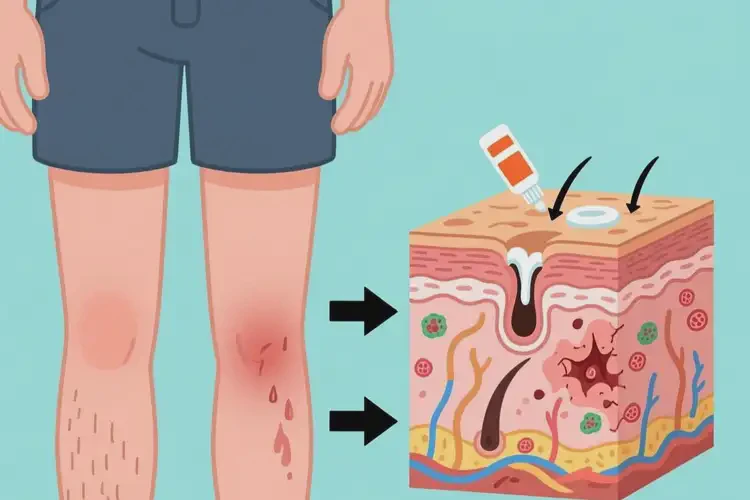 男生大腿容易起濕疹能徹底自愈嗎(圖2)