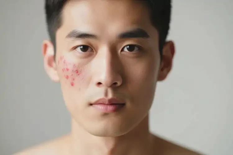 男生臉上容易起濕疹不管它會自己自愈嗎(圖3)