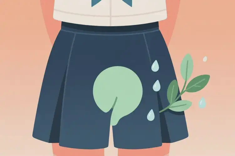 中學(xué)生肛周偶爾長濕疹可不可以徹底自愈(圖1)