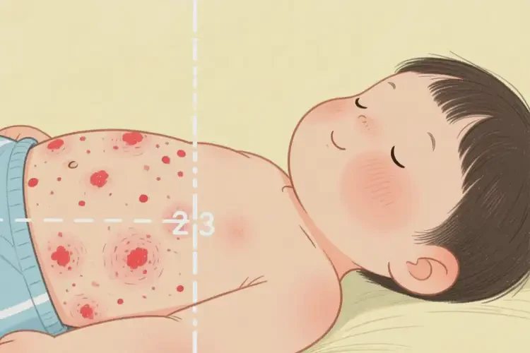 少儿肚子上出现湿疹能够彻底治愈吗(图1)