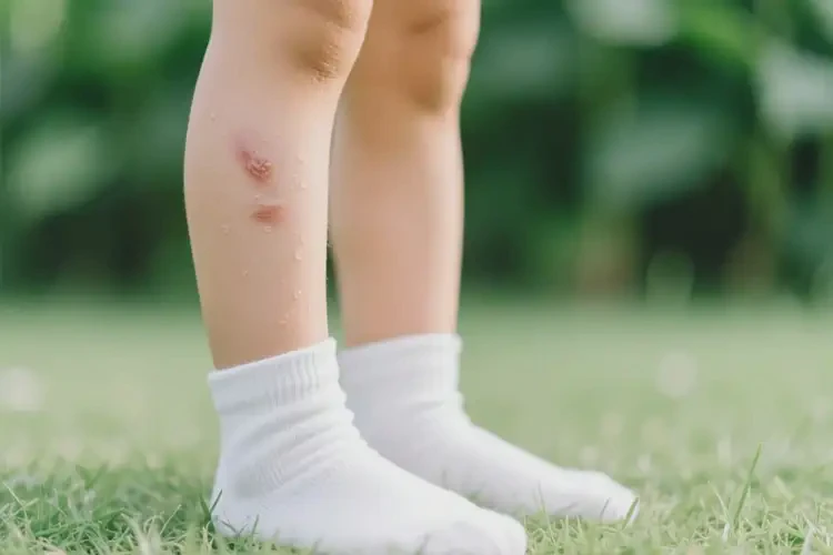 孩子小腿上出現(xiàn)濕疹能徹底自愈嗎(圖3)