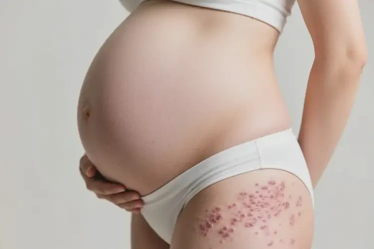 孕婦屁股出現(xiàn)濕疹可不可以徹底自愈(圖2)