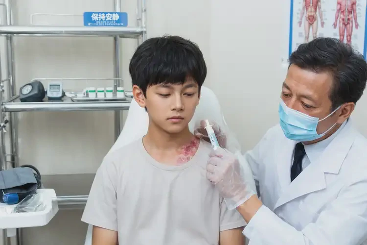 青少年脖子經(jīng)常起濕疹能夠徹底治愈嗎(圖3)