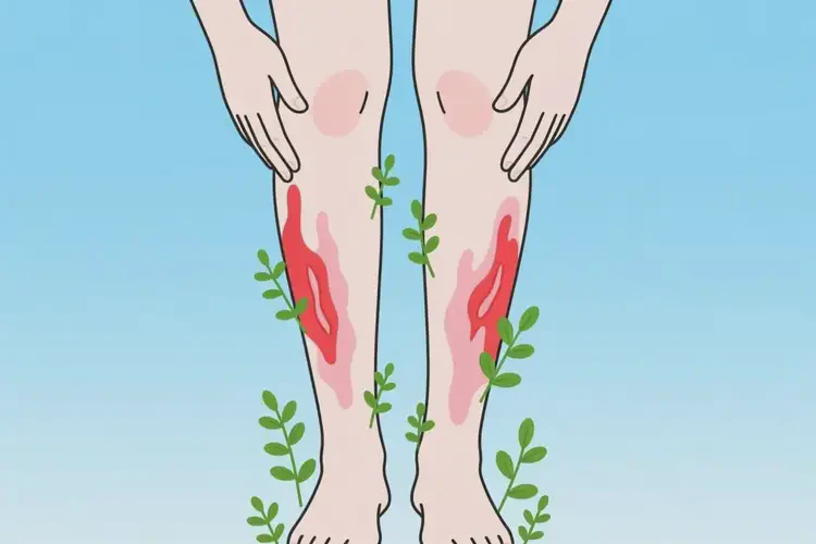 女性四肢出湿疹不管它会自己自愈吗(图2)