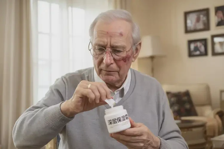 老年人臉上長(zhǎng)濕疹能夠徹底治愈嗎(圖2)