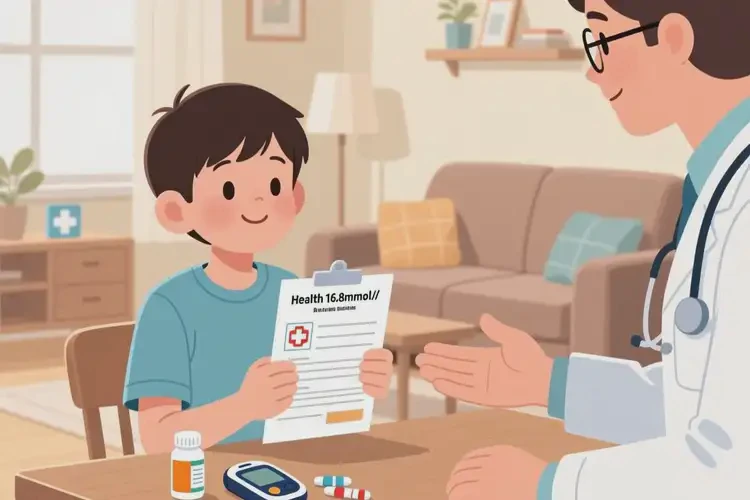 青少年中午血糖16點8意味著什么(圖1)