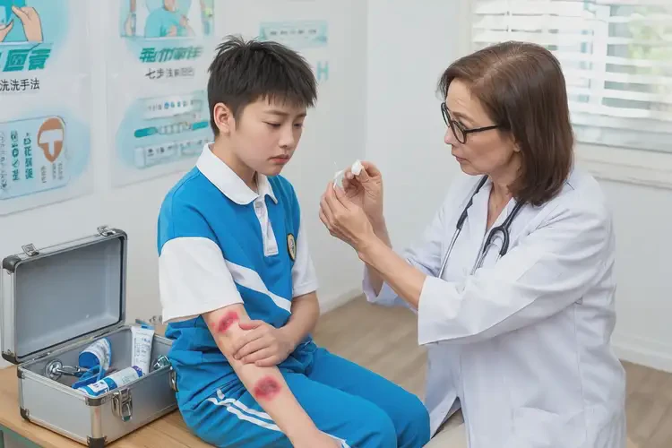 中學(xué)生手臂容易起濕疹不管它會(huì)自己好嗎(圖3)
