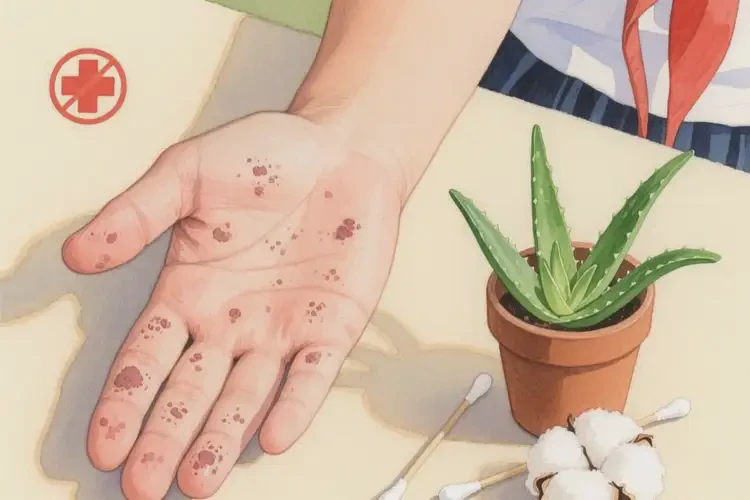 中學(xué)生手上長濕疹可不可以徹底自愈(圖3)