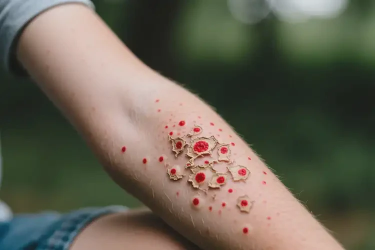 青少年手臂上容易长湿疹不管它会自己痊愈吗(图2)