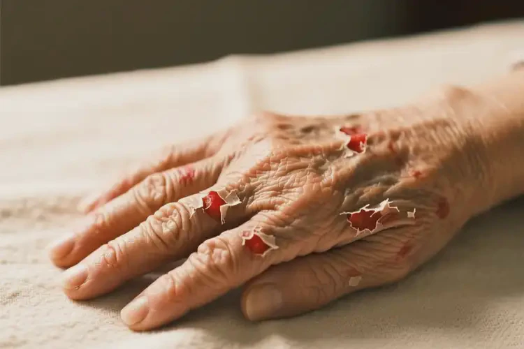 老年人身上起湿疹能不能彻底自愈(图2)