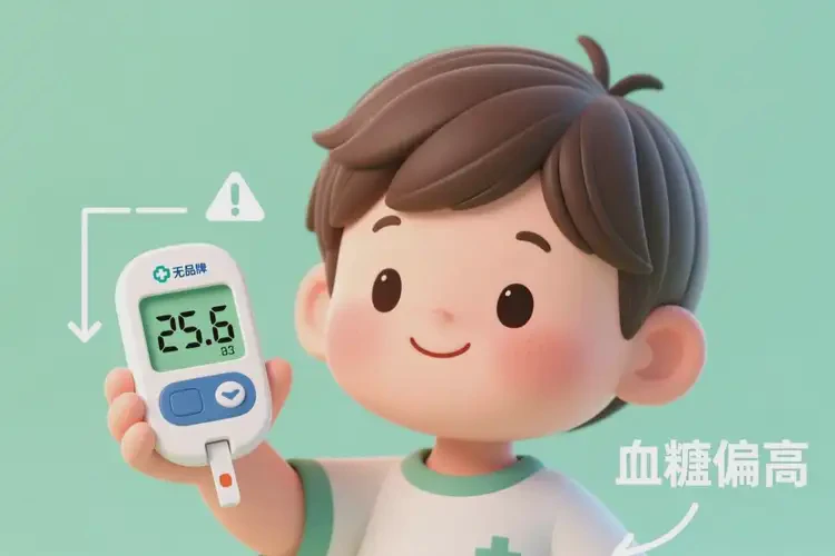 小孩早上血糖25(图1)