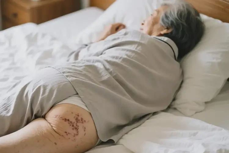 老年人屁股上起濕疹能夠徹底治愈嗎(圖3)