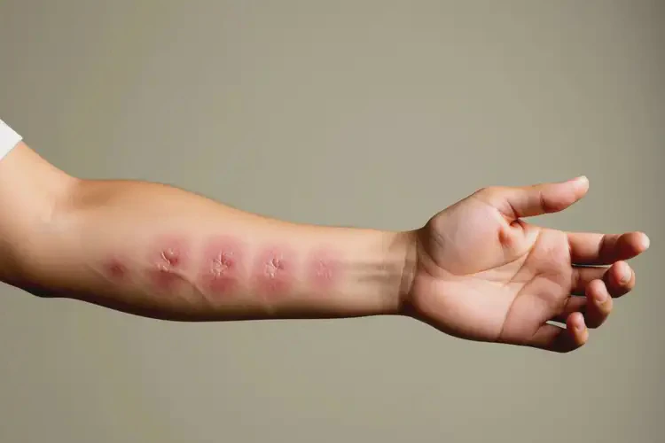 男人手臂上經(jīng)常起濕疹不管它會(huì)自己好嗎(圖2)