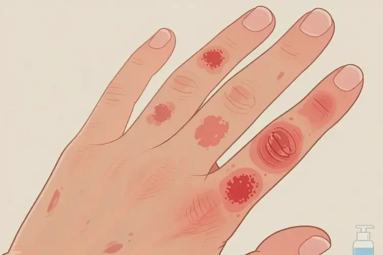 青少年手上容易起濕疹能徹底自愈嗎(圖1)