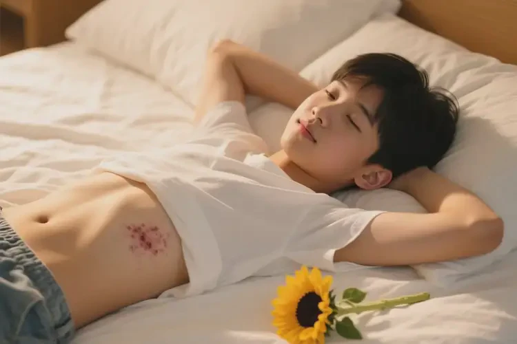 青少年肚子经常长湿疹可以彻底自愈吗(图1)